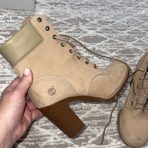 TIMBERLAND JLO BOOTS ANKLE BOOTIES 8 - Picture 4 of 9